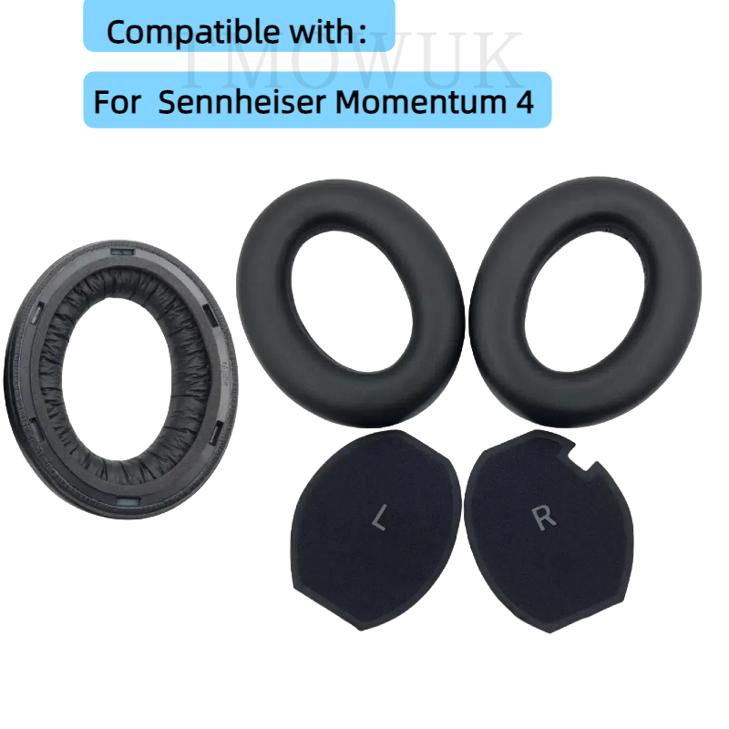 Sennheiser Headphone Momentum 4 - Bantalan Telinga Kompatibel dengan Sennheiser Momentum