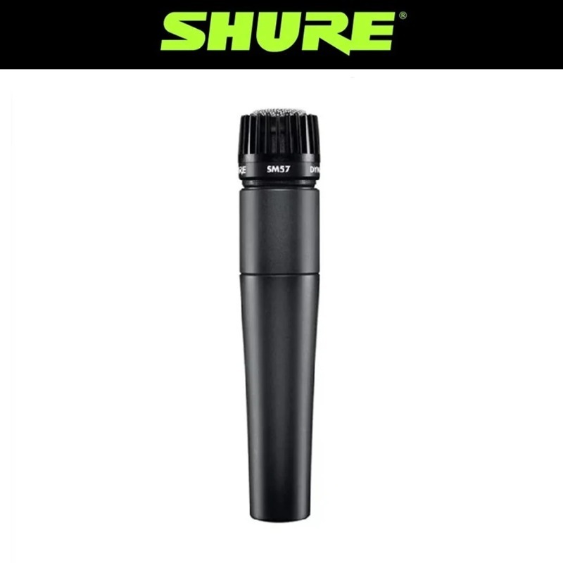 Shure Mic Mv7 - Mikrofon Instrumen Shure SM57 Kardioid Dinamis,