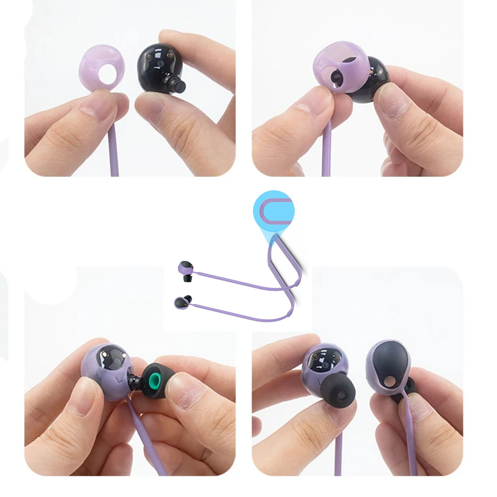 Sony Headphone Wf-1000Xm5 - Tali Anti Hilang untuk Earbud Sony