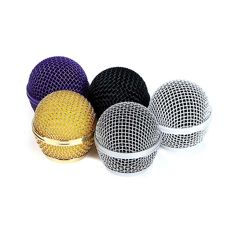 Shure Mic Mv7 - Gril Logam Pengganti Mikrofon Nirkabel Shure