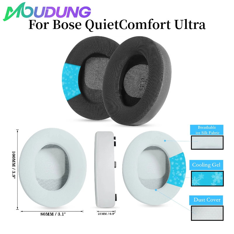 MOUDUNG Bantalan Telinga Gel P - Bose Headphone Qc Ultra ulasan dan harga