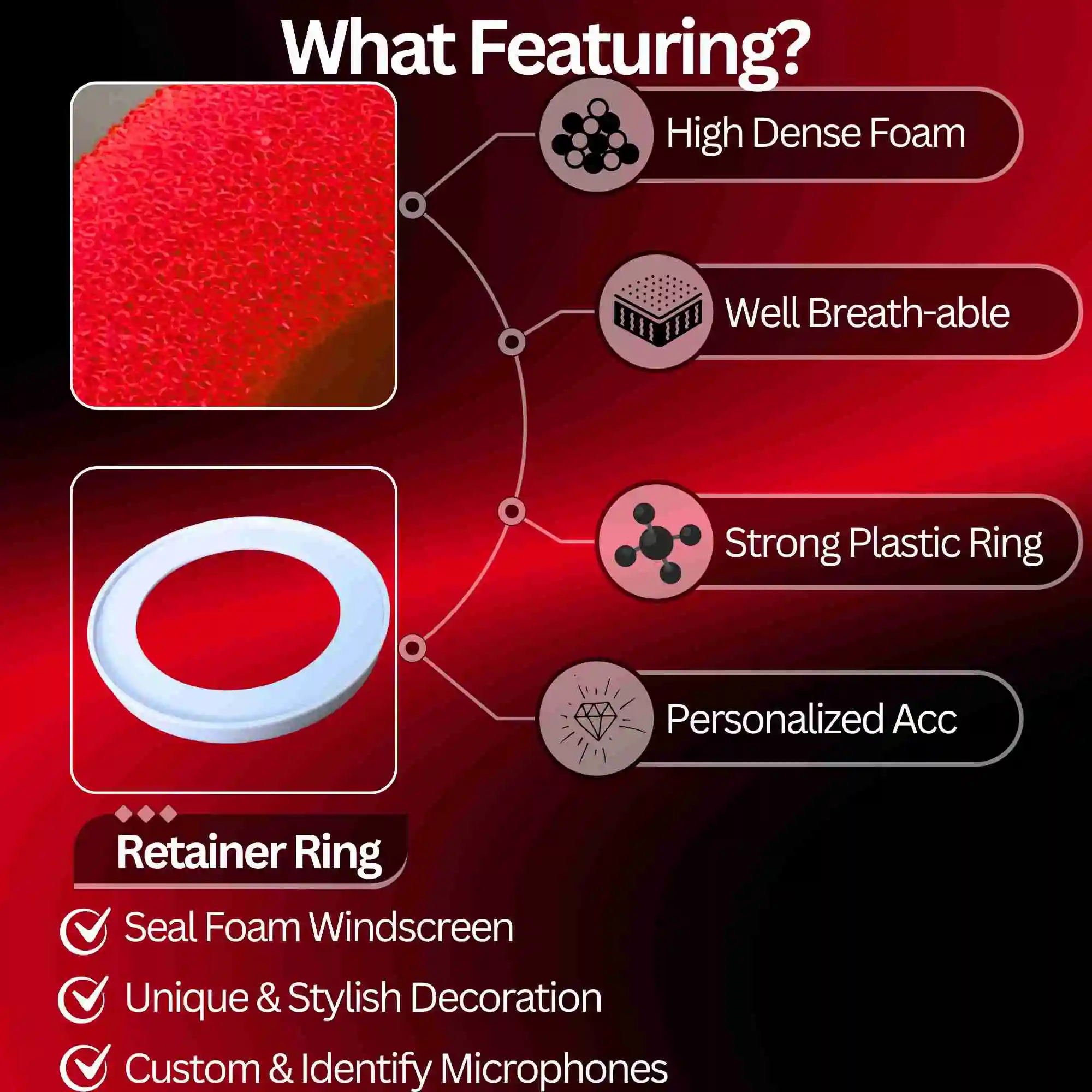 Filter Busa Pengganti untuk Mi - Shure Mic Mv7 ulasan dan harga