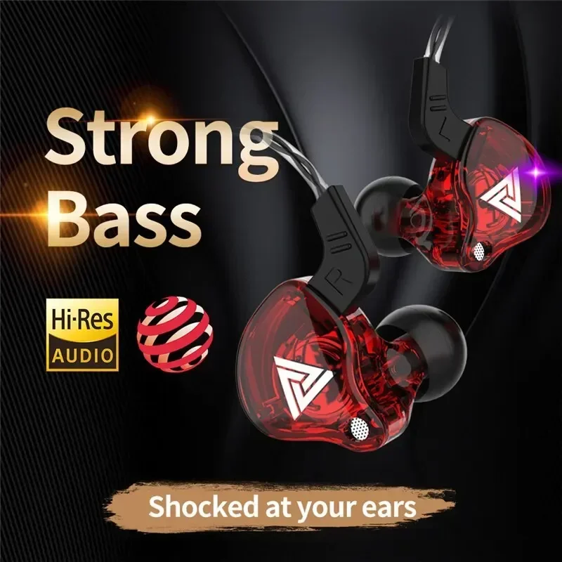 QKZ AK6 Earphone balap berkabe - Wired Earphone Mic ulasan dan harga