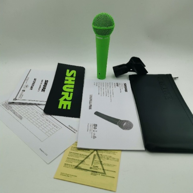Mikrofon Dinamis Vokal Berkabe - Shure Mic Sm58 ulasan dan harga