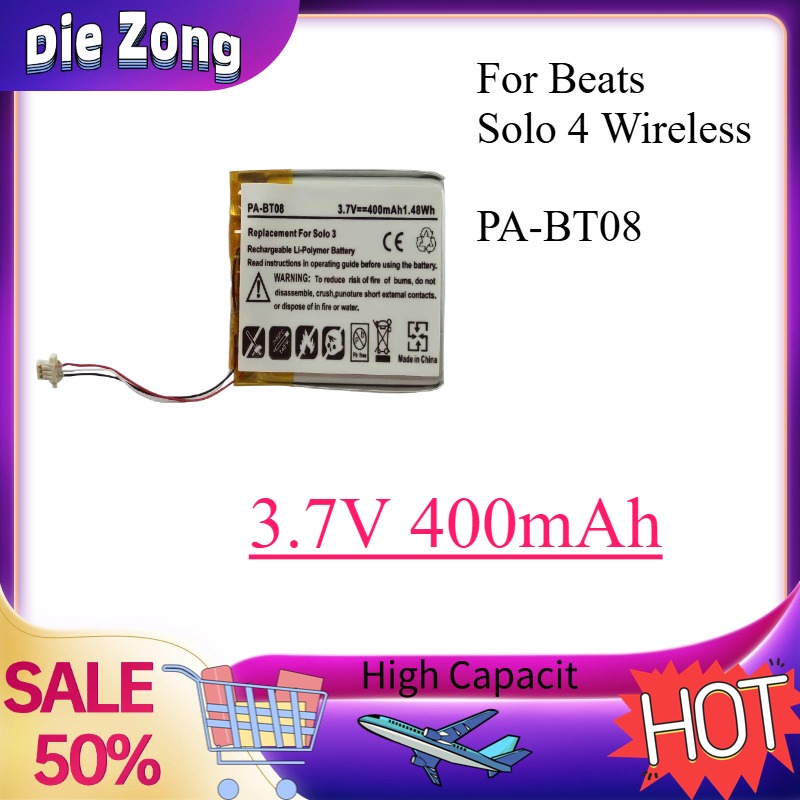 Baterai Li-ion Isi Ulang PA-BT - Beats Headphone Solo 4 ulasan dan harga