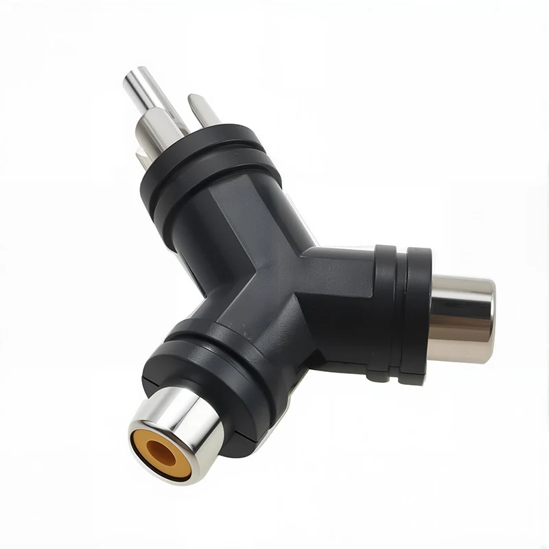 5 Buah Jack RCA Adaptor Konekt - Audio Splitter Y ulasan dan harga