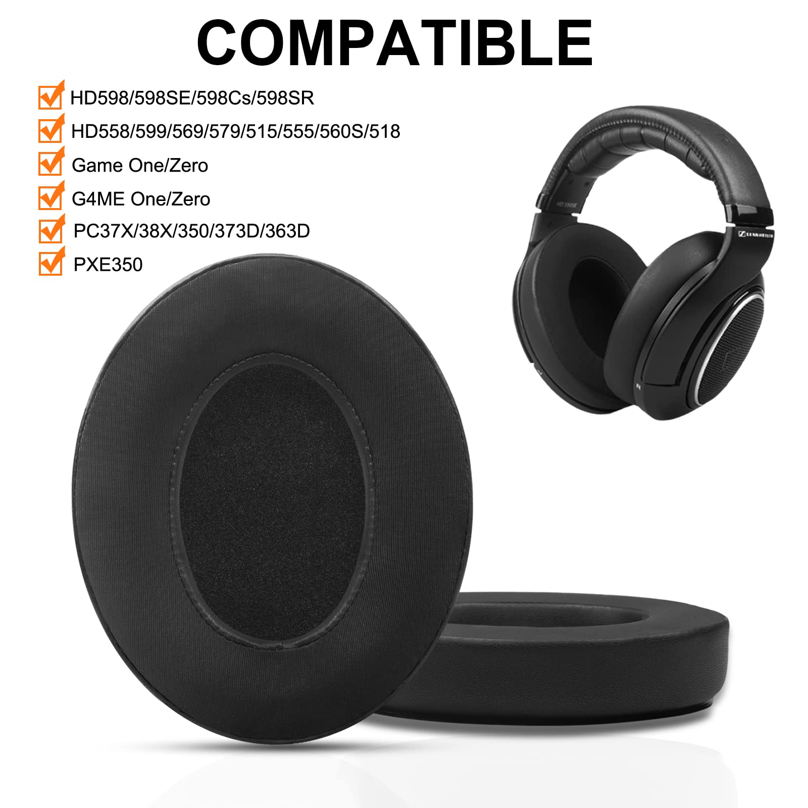 Bantalan telinga pengganti Gel - Sennheiser Headphone Momentum 4 ulasan dan harga