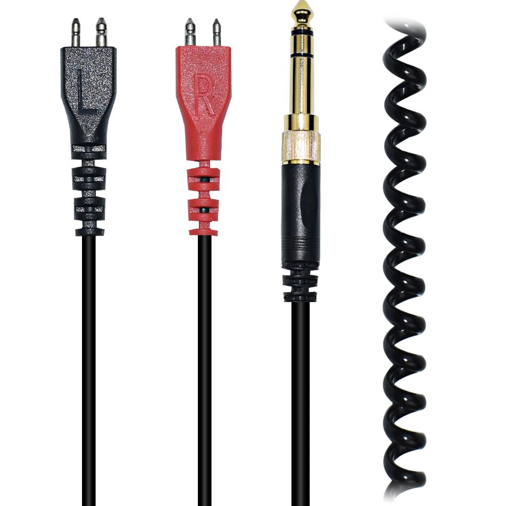 Kabel ekstensi gulungan pegas  - Sennheiser Headphone Hd 25 ulasan dan harga