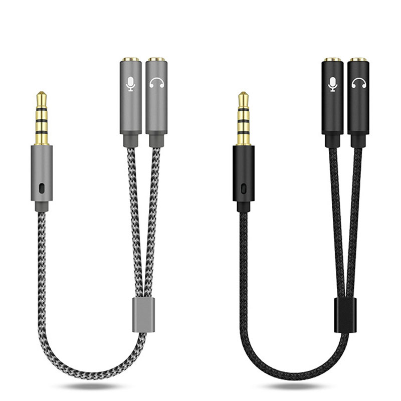 3.5mm pemisah Audio Y Jack 1 M - Audio Splitter Y ulasan dan harga