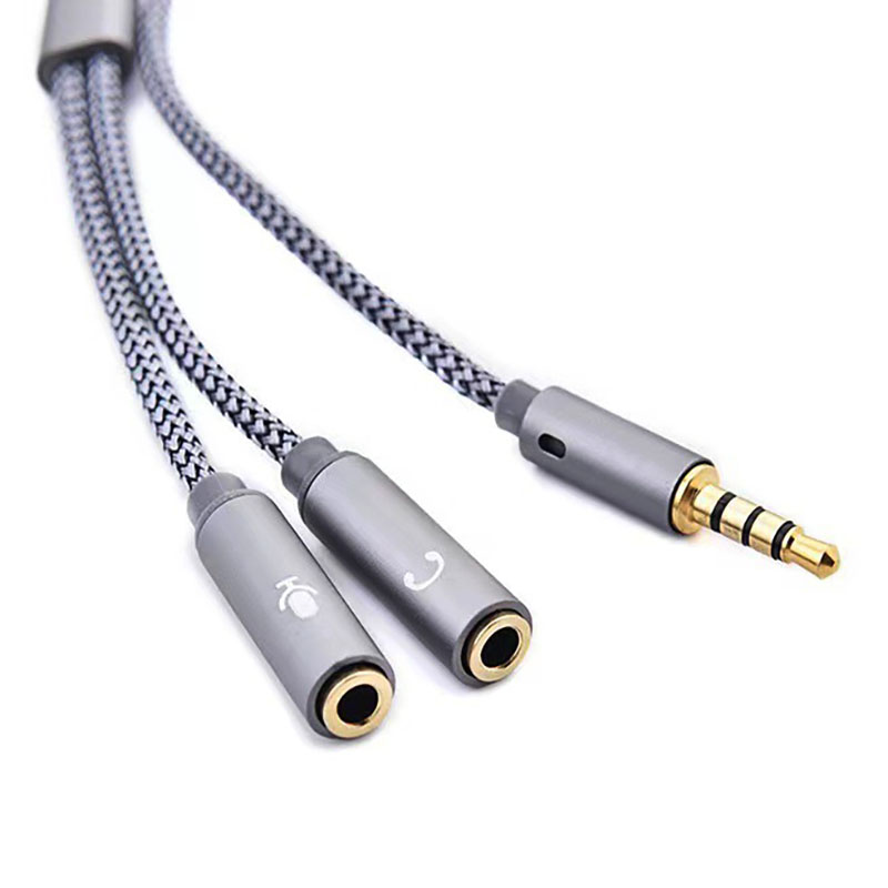 3.5mm pemisah Audio Y Jack 1 M - Audio Splitter Y ulasan dan harga