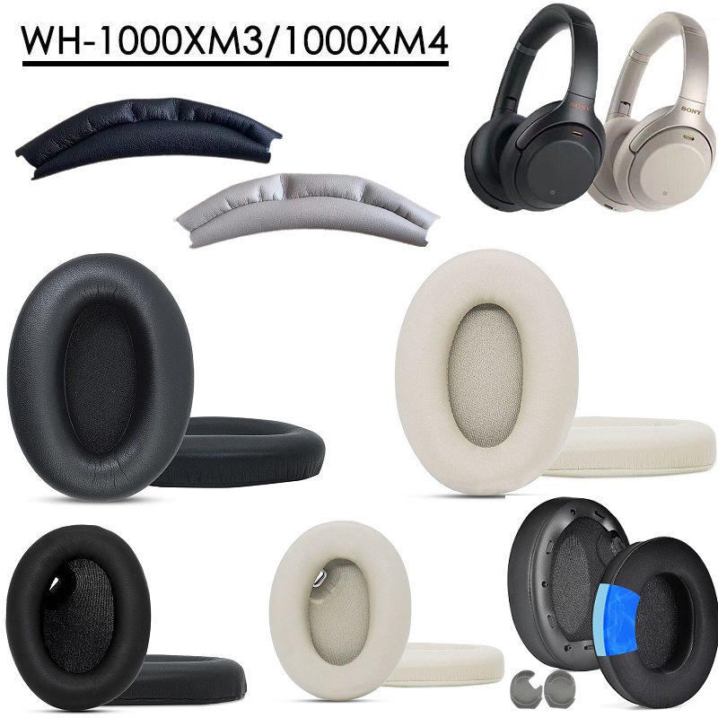 Bantalan Telinga Pengganti dan - Sony Headphone Wh-1000Xm4 ulasan dan harga
