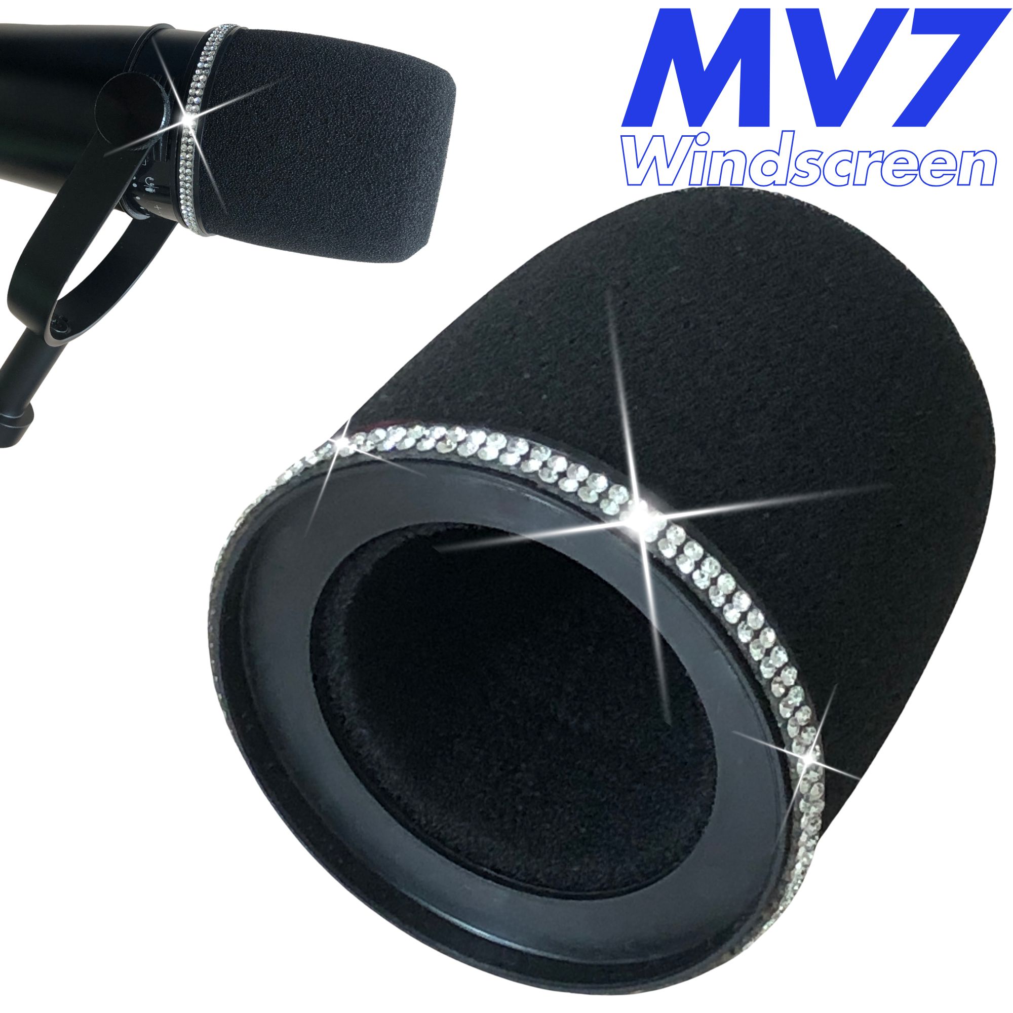Filter Pop Shining MV7 untuk M - Shure Mic Sm7B ulasan dan harga