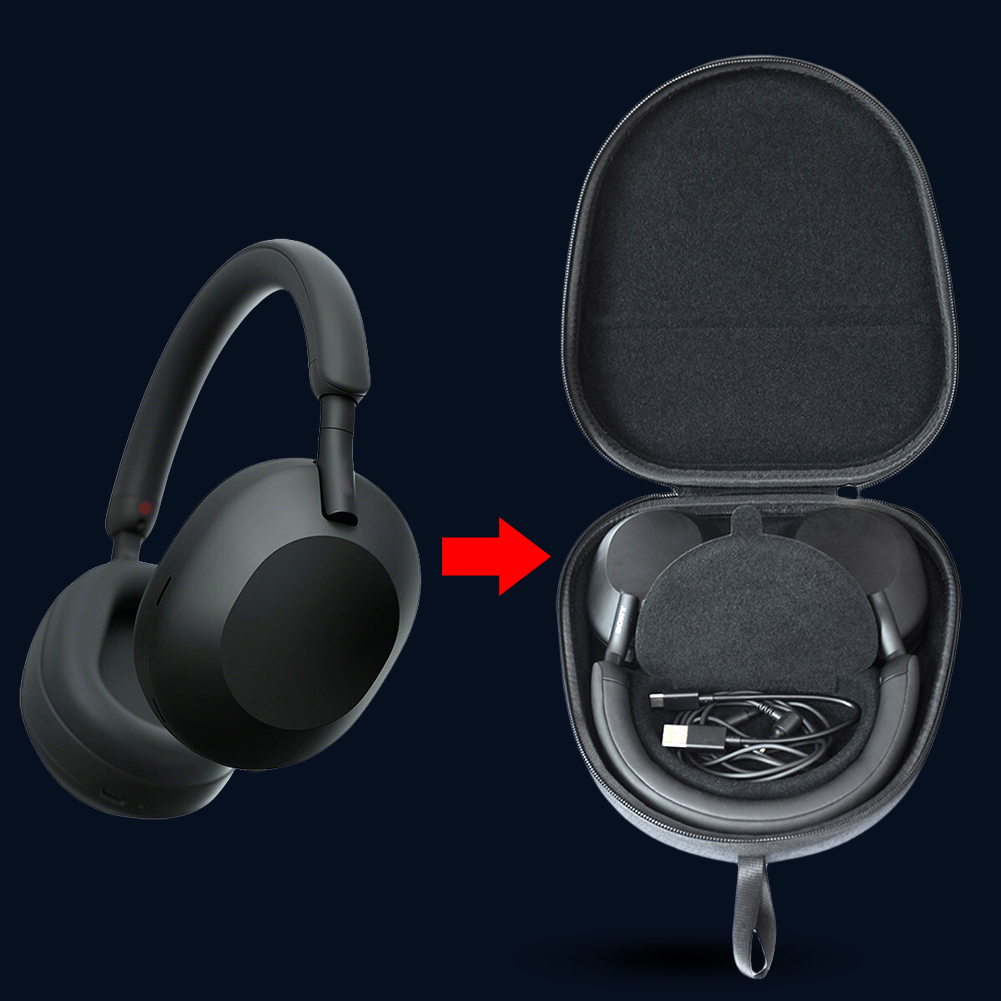 Casing Keras Tahan Benturan Ca - Sony Headphone Wh-1000Xm5 ulasan dan harga